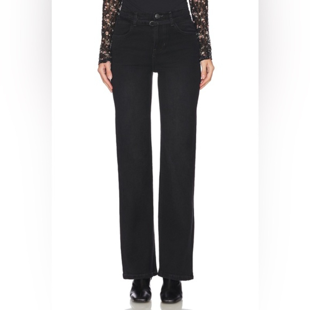 Free People We The Free Sabine Slim A Line Jeans in
Smokeshow